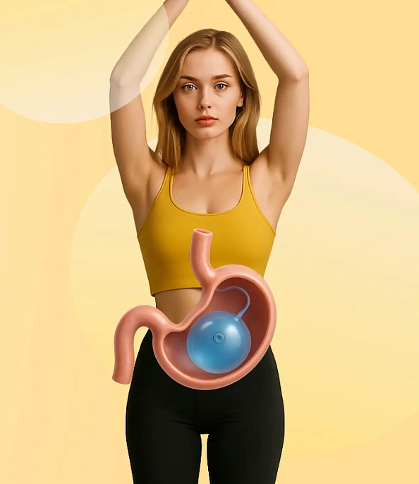 Баллонирование желудка